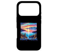Custodia per iPhone 17 Pro Lake Tahoe Tramonto Escursionismo Montagne USA