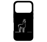 Custodia per iPhone 17 Pro Lama Linework Appassionati di Fattorie