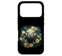 Custodia per iPhone 17 Pro lamantino e mandala. la bella vita di una mucca di mare