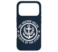 Custodia per iPhone 17 Pro L'ancora regge nonostante la tempesta fede cristiana