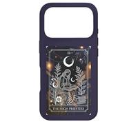 Custodia per iPhone 17 Pro L'arte dei tarocchi della somma sacerdotessa - Design mistico della dea della luna