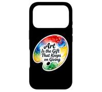 Custodia per iPhone 17 Pro L'arte è il presente che continua a dare artista insegnante amante