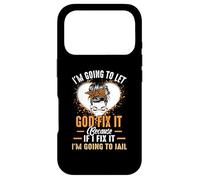 Custodia per iPhone 17 Pro Lascerò che Dio lo aggiusti se lo aggiusto, vado in prigione