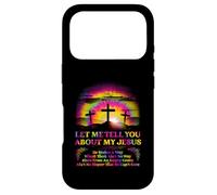 Custodia per iPhone 17 Pro Lascia che ti parli del mio Gesù Bibbia cristiana Dio Tie Dye