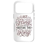 Custodia per iPhone 17 Pro Last Fling Before The Ring Bride, addio al nubilato