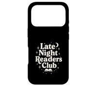 Custodia per iPhone 17 Pro Late Night Readers Club - Moon & Stars Book Lover Tee