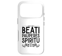 Custodia per iPhone 17 Pro Latino - Beati pauperes spiritu