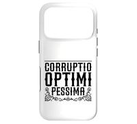 Custodia per iPhone 17 Pro Latino - Corruptio optimi pessima