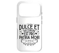Custodia per iPhone 17 Pro Latino - Dulce et decorum est pro patria mori