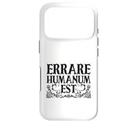 Custodia per iPhone 17 Pro Latino - Errare humanum est