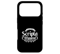 Custodia per iPhone 17 Pro Latino - Verba volant, scripta manent