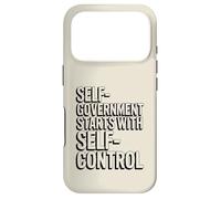 Custodia per iPhone 17 Pro L'autogoverno inizia con l'autocontrollo