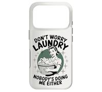 Custodia per iPhone 17 Pro Lavanderia Don't Worry Laundry Nessuno mi sta facendo né retrò