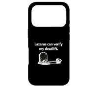 Custodia per iPhone 17 Pro Lazarus Verfiy Deadlift Powerlifting Fede Gesù