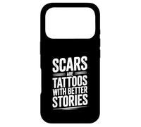 Custodia per iPhone 17 Pro Le cicatrici sono tatuaggi con storie migliori motivazionali