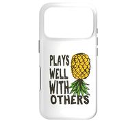 Custodia per iPhone 17 Pro Le coppie scambiste giocano bene con gli altri ananas sottosopra