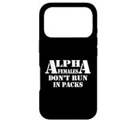 Custodia per iPhone 17 Pro Le femmine alfa non corrono nel design dei pacchetti
