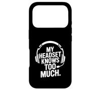 Custodia per iPhone 17 Pro Le mie cuffie conoscono troppo i giochi