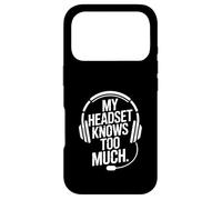 Custodia per iPhone 17 Pro Le mie cuffie conoscono troppo i giochi