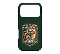 Custodia per iPhone 17 Pro Le mie ginocchia e la gotta non sono d'accordo Design divertente Gotta Invecchiamento Scherzo