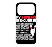 Custodia per iPhone 17 Pro Le mie scuse da bowling hanno lanciato la palla sbagliata Mi sono distratto Los