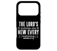 Custodia per iPhone 17 Pro Le Misericordie del Signore Sono Nuove Ogni Mattina