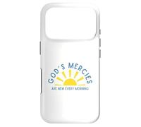 Custodia per iPhone 17 Pro Le misericordie di Dio sono nuove ogni mattina incoraggiamento ispiratore