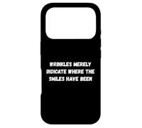 Custodia per iPhone 17 Pro Le rughe indicano semplicemente dove i sorrisi hanno Humor Marquee