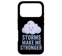 Custodia per iPhone 17 Pro Le tempeste mi rendono più forte