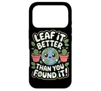 Custodia per iPhone 17 Pro Leaf It Better Cute Earth Day Ambientale Pianeta Amante
