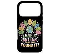 Custodia per iPhone 17 Pro Leaf It Better Cute Earth Day Ambientale Pianeta Amante