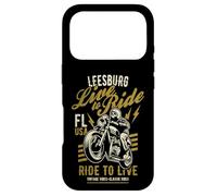 Custodia per iPhone 17 Pro Leesburg Florida USA Moto Skull Rider Design