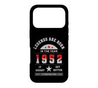 Custodia per iPhone 17 Pro Legends Are Born In The Year 1952 Anno Imbattibile Regalo