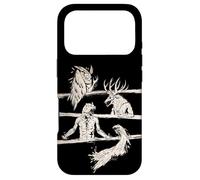 Custodia per iPhone 17 Pro Leggende Cryptid - Mothman, Wendigo, Dogman, Lake Monster