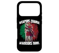 Custodia per iPhone 17 Pro Legionario romano con arma moderna - Roma SPQR