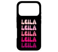 Custodia per iPhone 17 Pro Leila Retro Stack Design