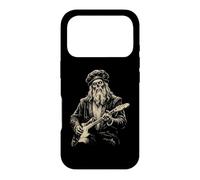 Custodia per iPhone 17 Pro Leonardo da Vinci Zombie Suonare la Chitarra Rinascimento Italiano