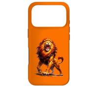 Custodia per iPhone 17 Pro Leone ruggente Forza Potenza Alpha Leader Animale Selvaggio