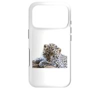 Custodia per iPhone 17 Pro Leopard Cucciolo Adorabile Baby Snow Leopard Big Cat