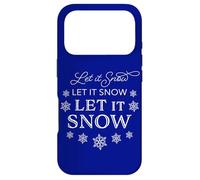 Custodia per iPhone 17 Pro Let it Snow - Feste natalizie