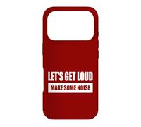 Custodia per iPhone 17 Pro LET'S GET LOUD/Facciamoci sentire - Fate rumore