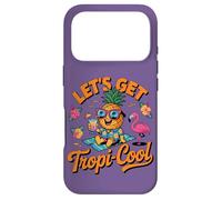 Custodia per iPhone 17 Pro Lets Get Tropi Cool Ananas Occhiali da sole Beach Summer