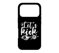 Custodia per iPhone 17 Pro Let's Kick It Funny Sports Spot Kick Ball