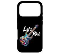 Custodia per iPhone 17 Pro Let's Rock N Roll Guitar Band Funny Rock Ragazze Ragazzi Bambini