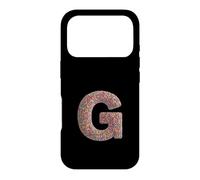 Custodia per iPhone 17 Pro Letter G Candy Rainbow Sprinkles Monogram Men, Women, Kids