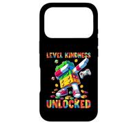Custodia per iPhone 17 Pro Level Kindness Unlocked Master Builder Gamer Boys Teacher