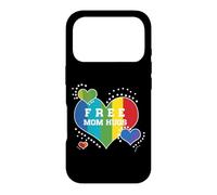 Custodia per iPhone 17 Pro LGBT Pride Month Free Mom Hugs Rainbow Gay LGBTQ