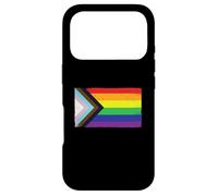 Custodia per iPhone 17 Pro LGBTQ Queer Black Transgender Pride Rainbow Flag