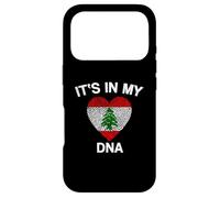Custodia per iPhone 17 Pro Libano bandiera cuore è nel mio DNA eredità libanese