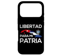 Custodia per iPhone 17 Pro Libertad Para Mi Patria Mappa Cubana, Bandiera e Emblema Naz
